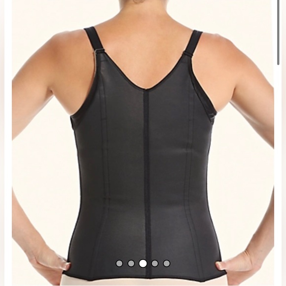 NWT Squeem Perfectly Curvy Waist Trainer Open Bust Vest 2X - Picture 7 of 11